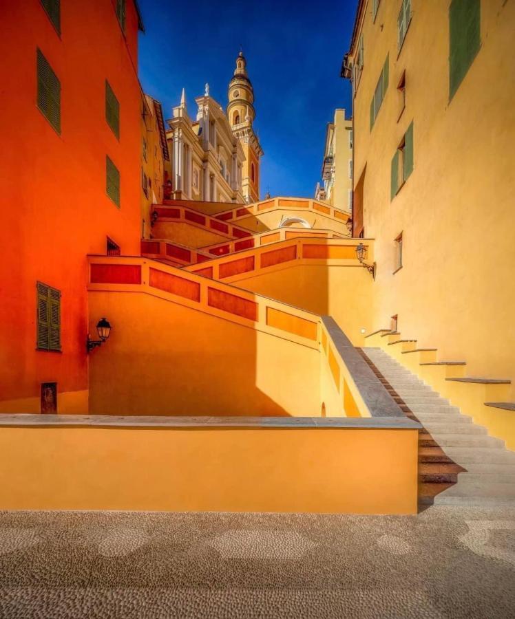 Monaco # Menton - 4 Persons - Hypercenter - Private Parking - Full Renovated - Clim - Fast Wifi - Beach And Sun Exterior photo