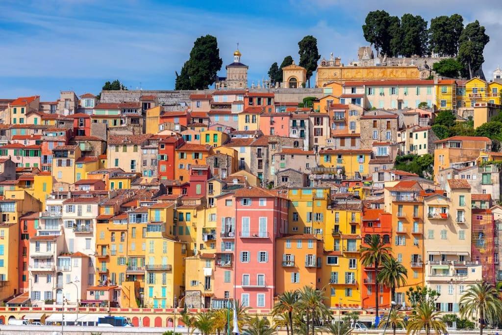 Monaco # Menton - 4 Persons - Hypercenter - Private Parking - Full Renovated - Clim - Fast Wifi - Beach And Sun Exterior photo