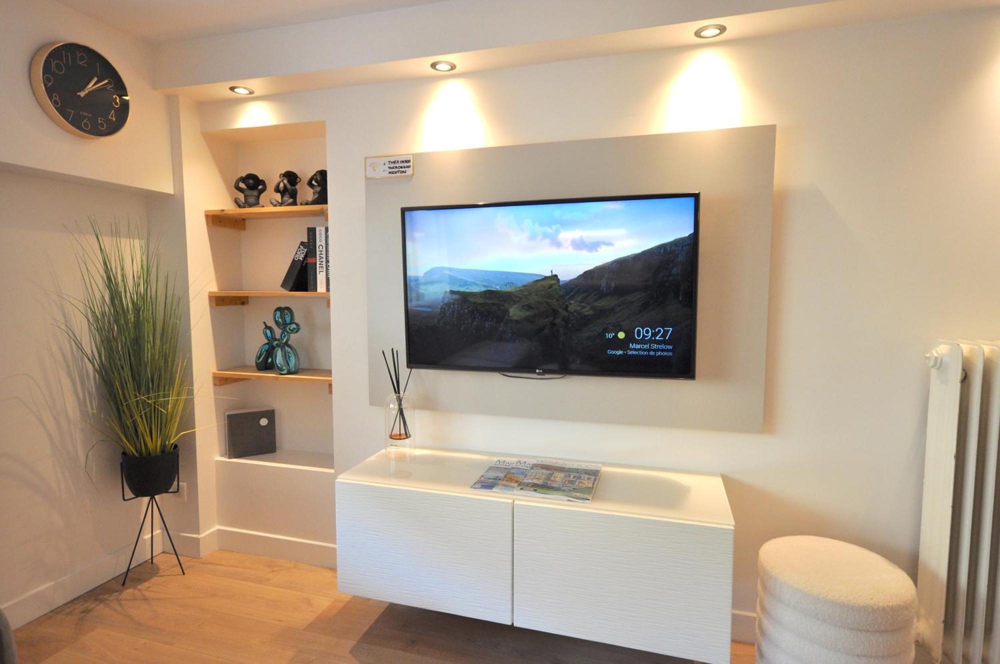 Monaco # Menton - 4 Persons - Hypercenter - Private Parking - Full Renovated - Clim - Fast Wifi - Beach And Sun Exterior photo